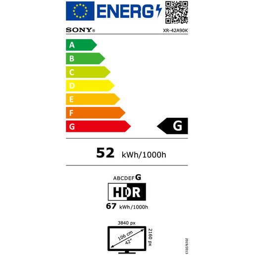Sony Fernseher 43 Zoll Bravia 4K OLED XR42A90KAEP Sony Fernseher 43 Zoll Bravia 4K OLED XR42A90KAEP